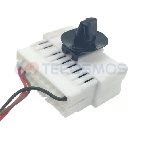16-Pin Male CT16-0010G Auto Parts White ABS & Nylon Housing with Copper Contact Material for Wire Connections - image 5
